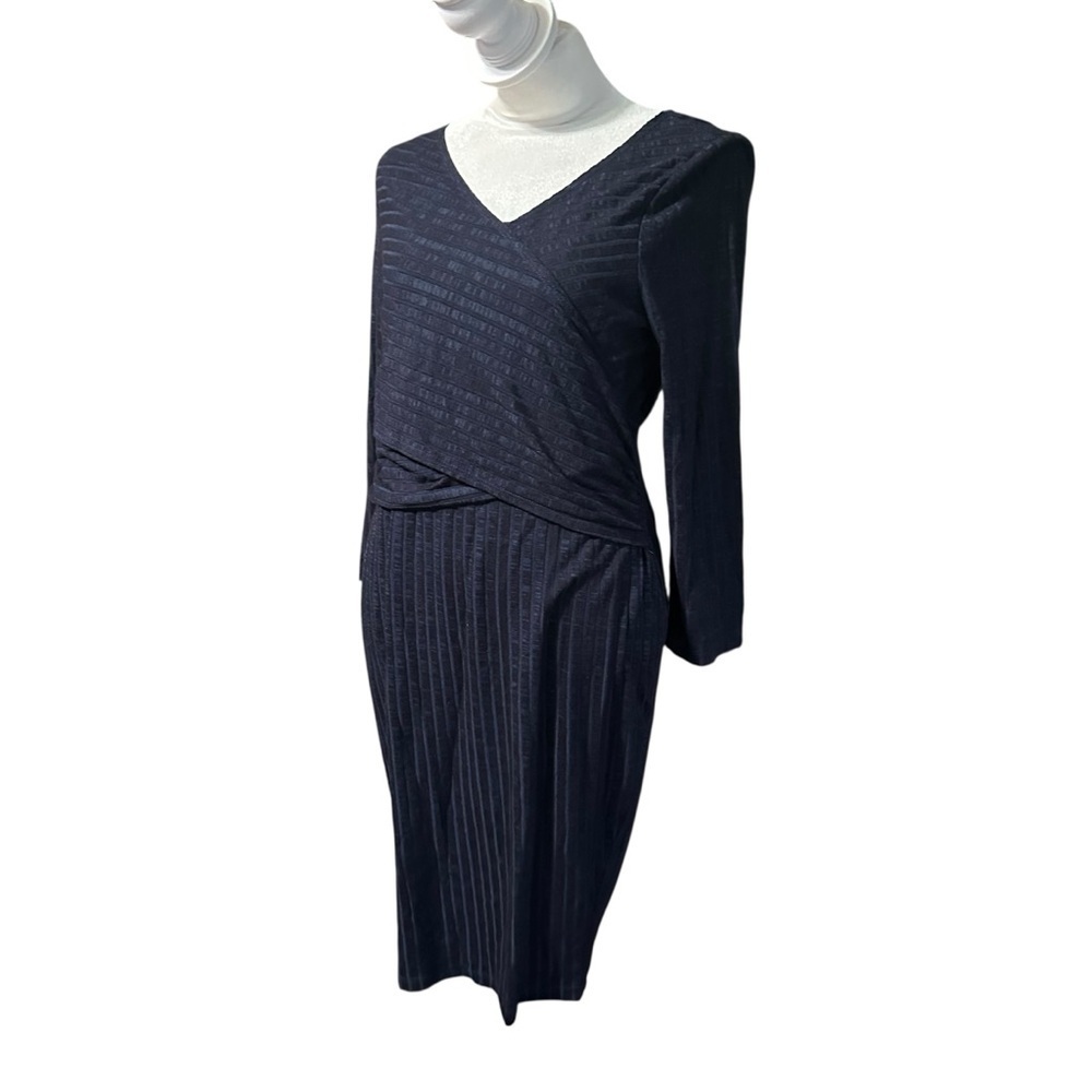 JESSICA Simpson maturity dress dark blue small